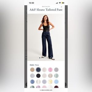 Worn Twice AF Sloane Tailored Pant!